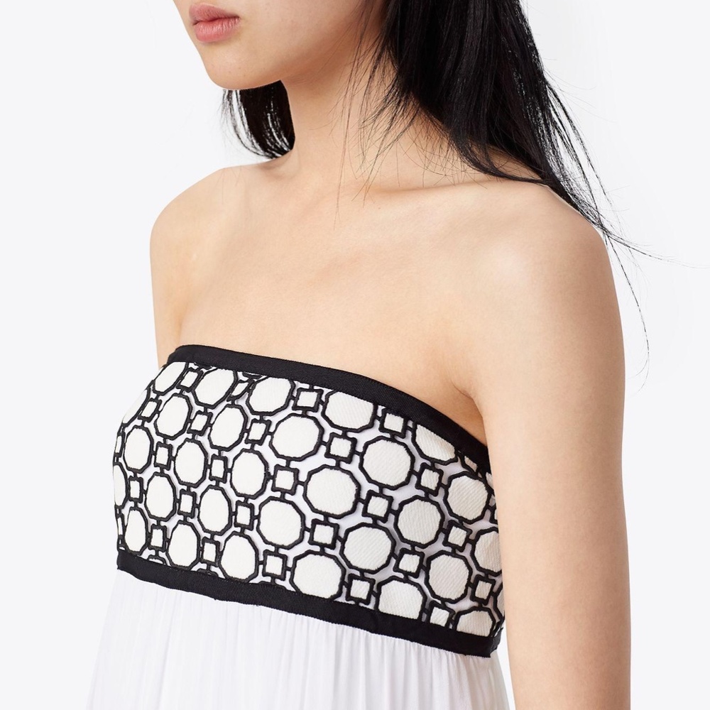 Tory Burch Christie Dress NWT Hicks Geo Runway HOST PICK - Picture 4 of 8